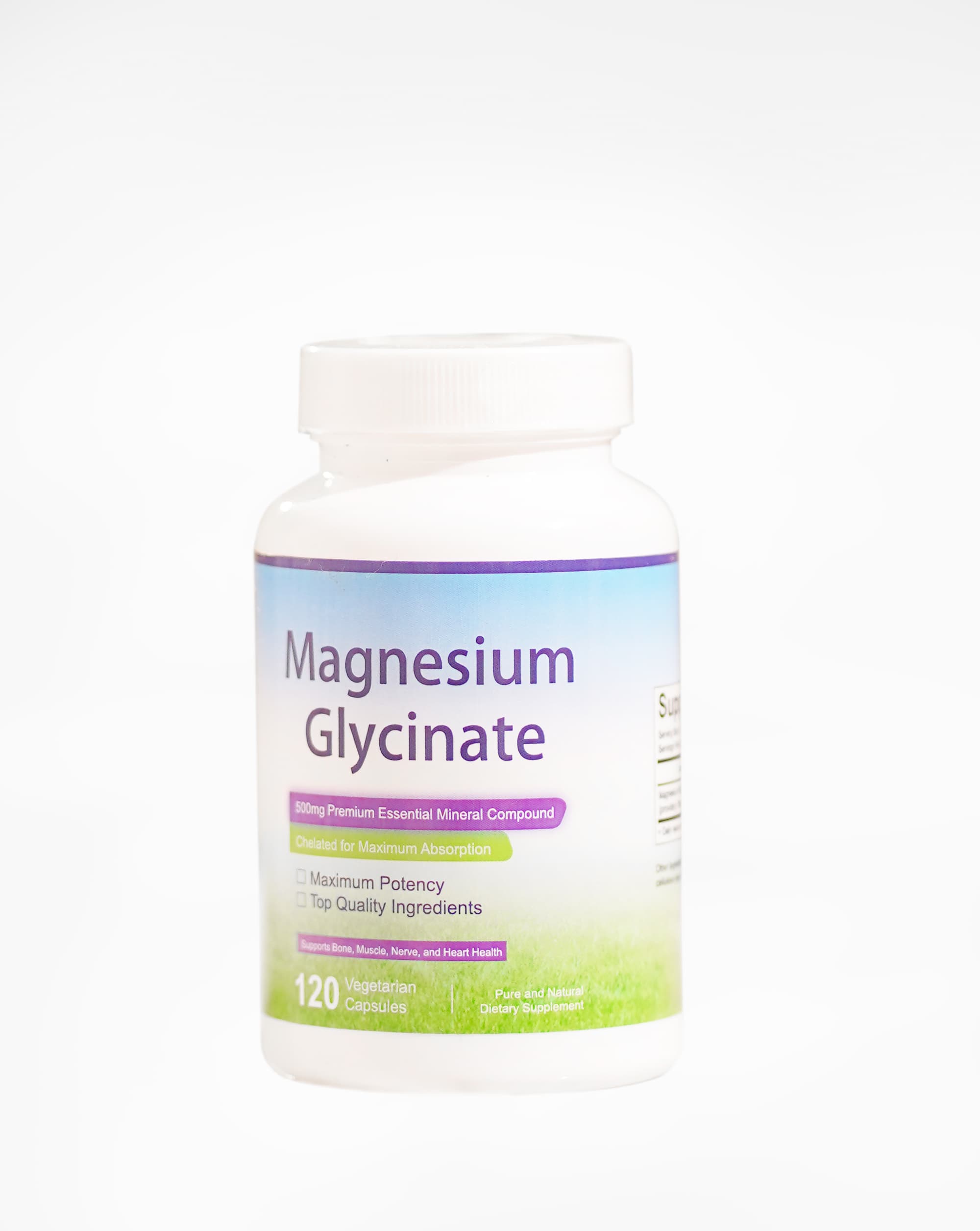 Magnesium Glycinate (120 caps)